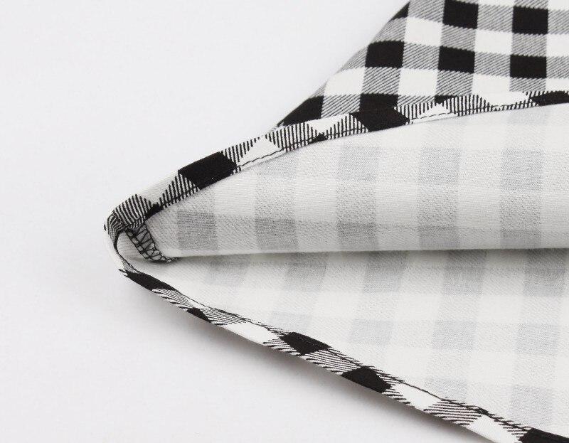 60-As Évek Gingham Kockás Ruha