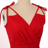 50-Es Évek Glamour Red Ruha