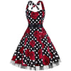 Vintage Molett Rockabilly Ruha, Fekete Rózsák