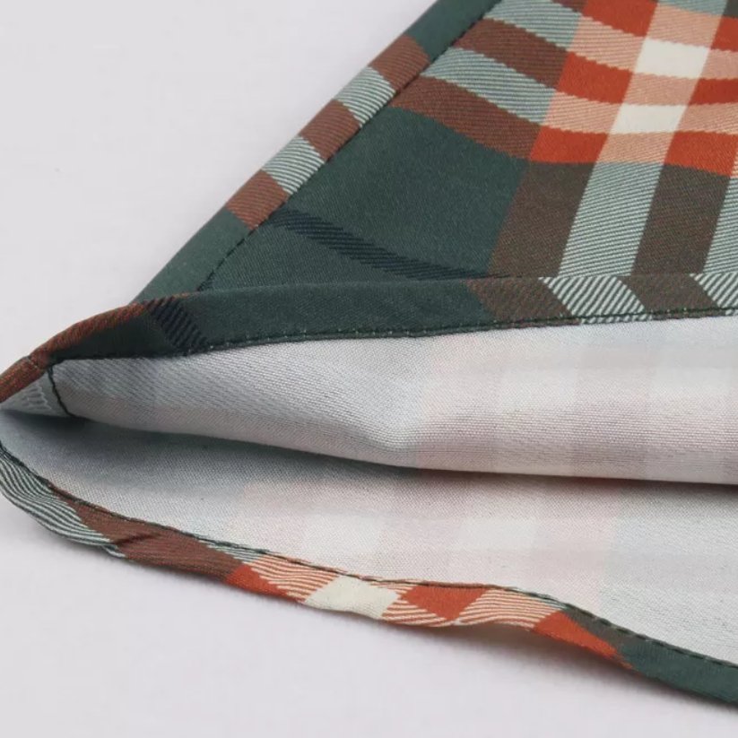 Vintage Téli Kockás Ruha