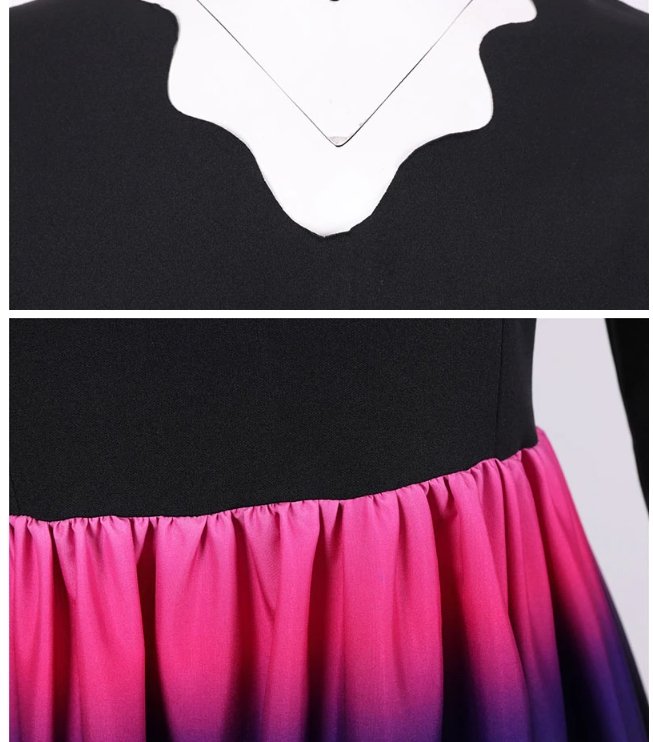 Vintage Téli Égbolt Karácsonyi Ruha