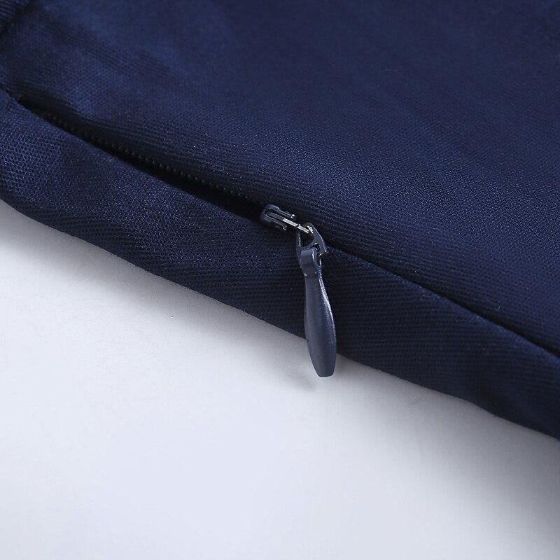 Vintage Hosszú Ujjú Sötétkék Ruha