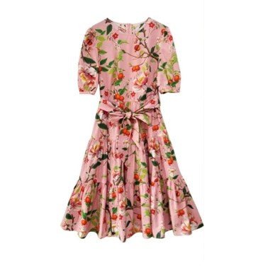 Vintage Rózsaszín Őszi Esküvői Ruha