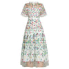 Fehér Modern Vintage Ruha