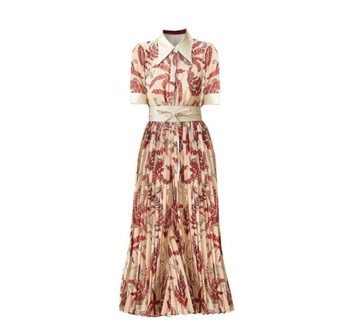 Rózsaszín Modern Vintage Ruha