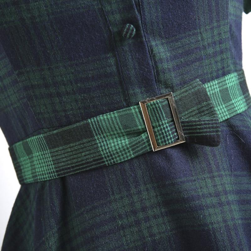 Vintage Pin Up Üzleti Galléros Ruha