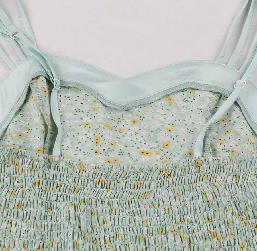 Vintage Pin Up Virágmintás Ruha