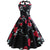 Vintage Pin Up Roses Ruha