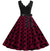 Vintage Lila Pin Up Ruha