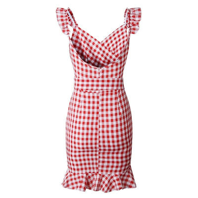 Vintage Vörös Strandruha