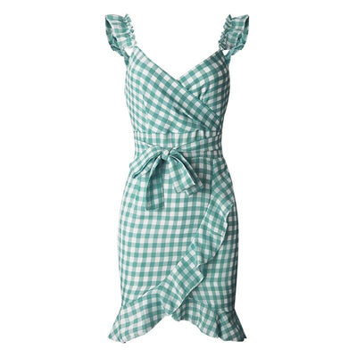 Vintage Zöld Strandruha