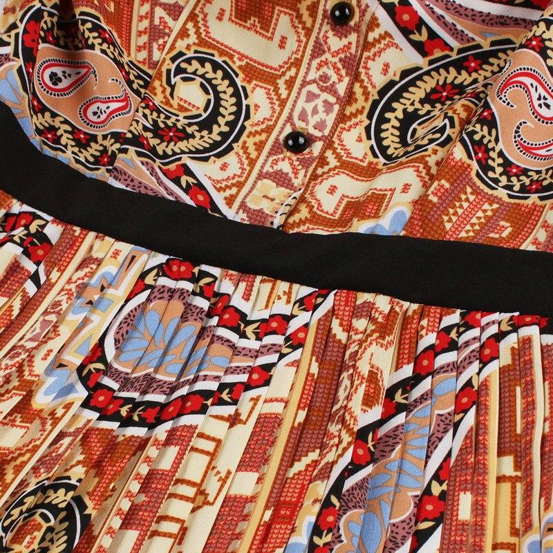 Narancssárga Rakott Vintage Ruha