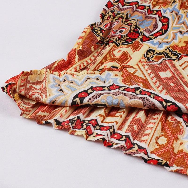 Narancssárga Rakott Vintage Ruha