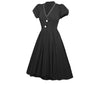 Vintage Preppy Ruha Fekete