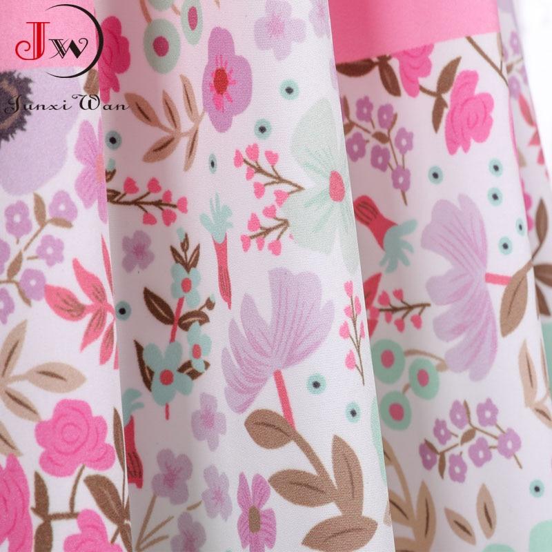 Vintage Hercegnő Ruha, Rózsaszín Virágok