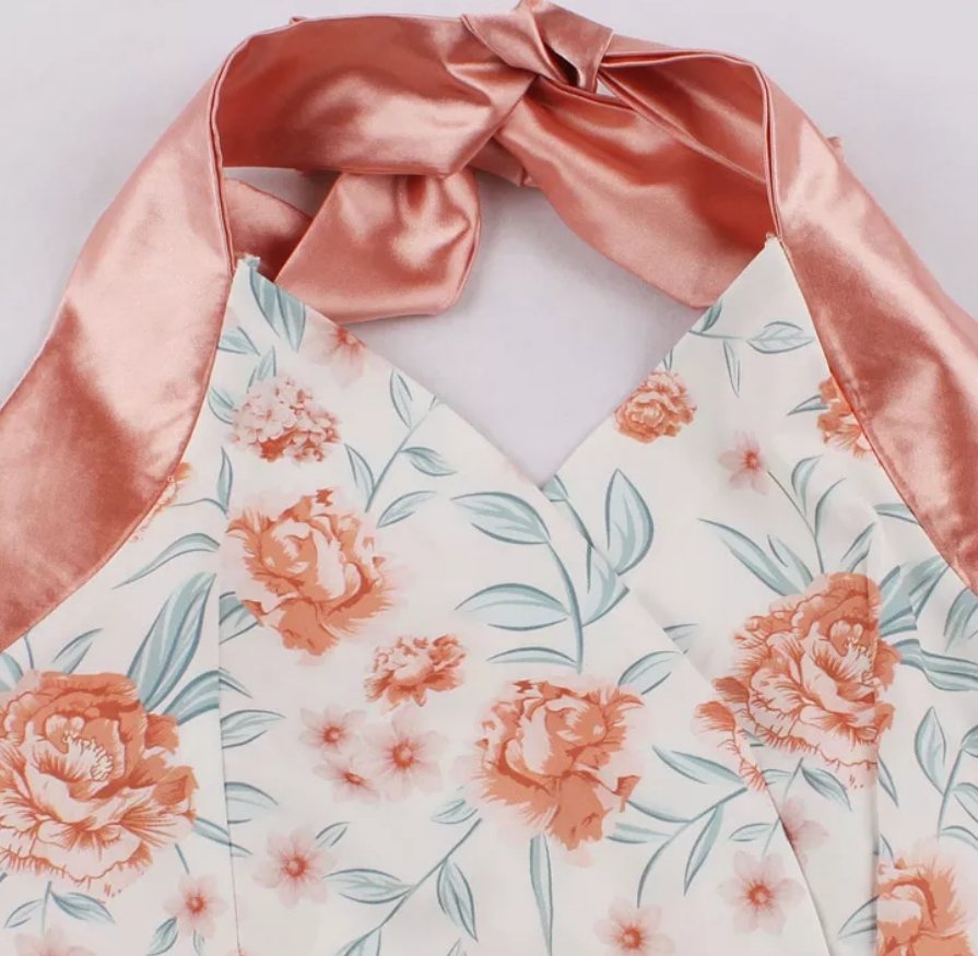 Vintage Rózsaszín Fogadóruha