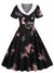 Vintage Rockabilly Ruha 50-Es Évek Virágai
