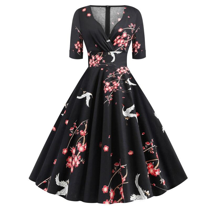Vintage Rockabilly 50-Es Évek Madárruha