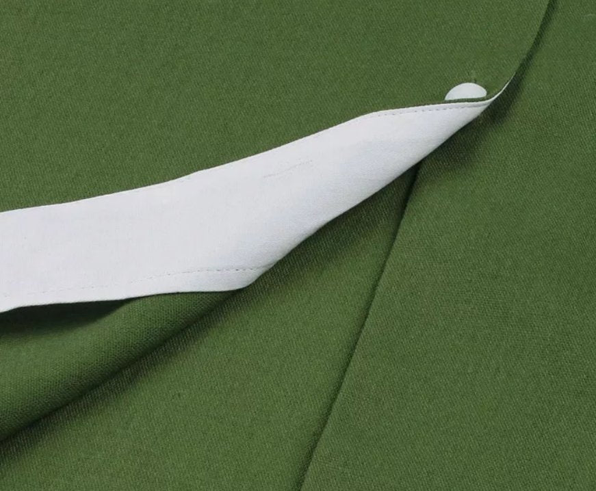 Vintage Rockabilly Ruha 50-Es Évek Zöld