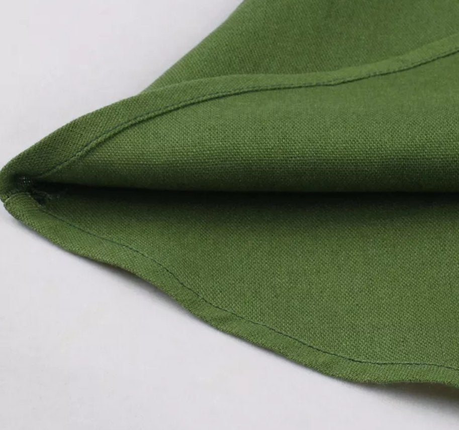 Vintage Rockabilly Ruha 50-Es Évek Zöld