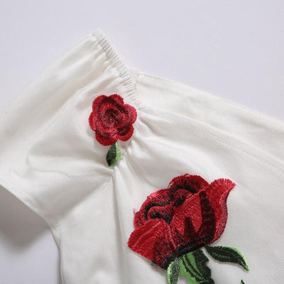 Vintage Rockabilly Csipke Ruha Fehér