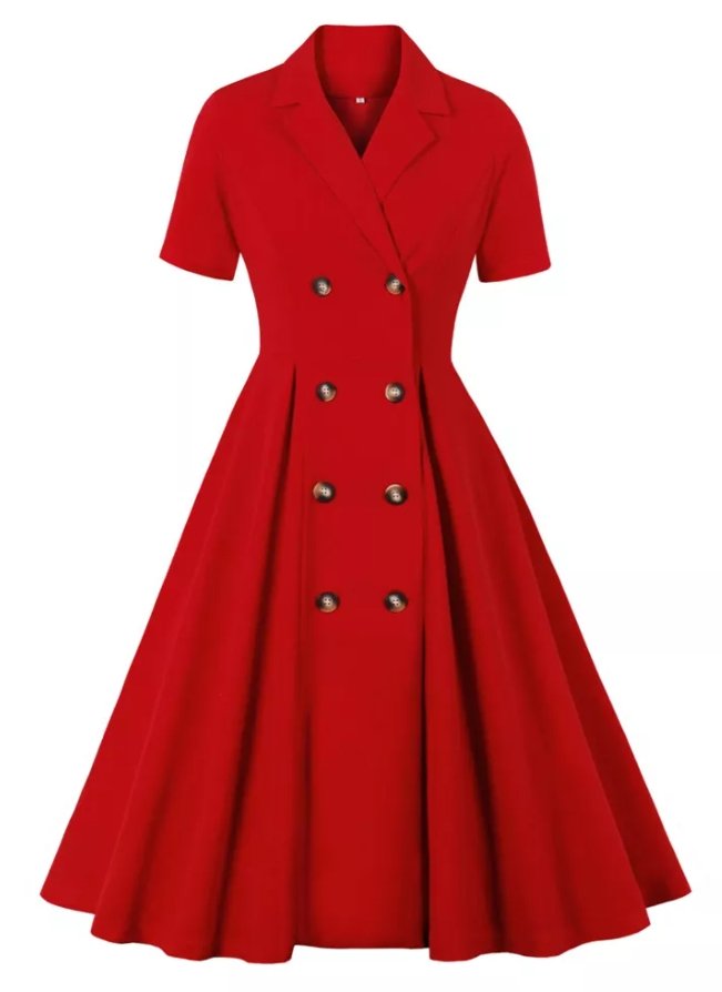 Vintage Red Liberty Ruha