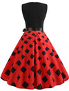 Modern Piros Vintage Ruha