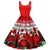 Vintage Valentin-Napi Roses Ruha