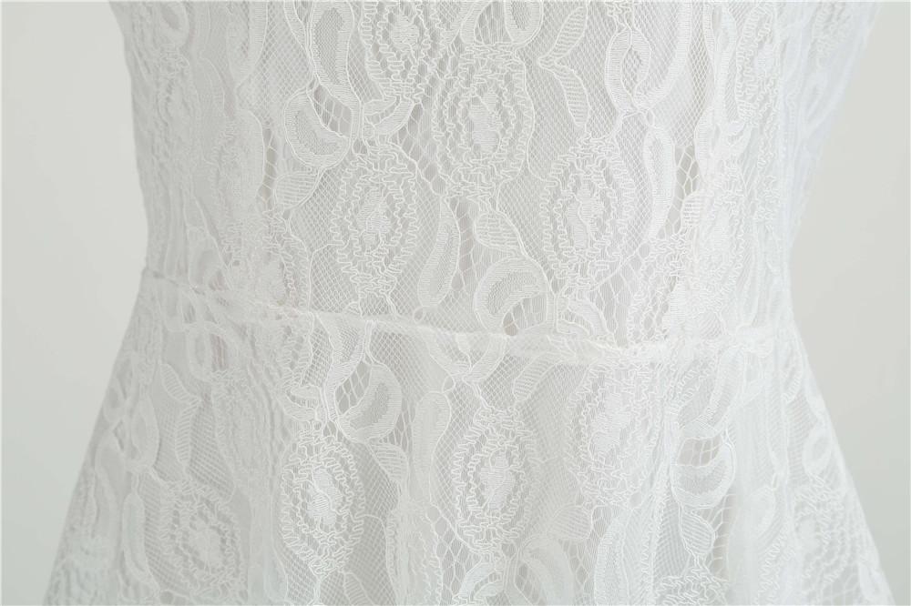 Vintage Trapéz Ruha Fehér