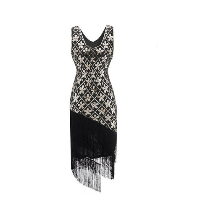 Vintage 20-As Évek Molett Arany Ruha