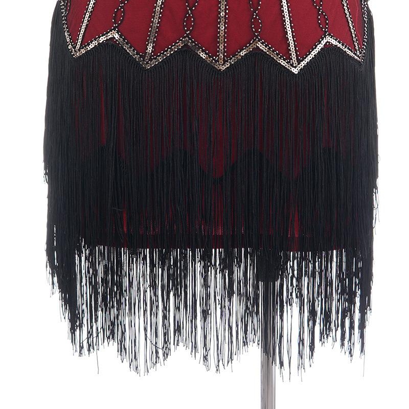 Vintage 20-As Évek Molett Piros Ruha