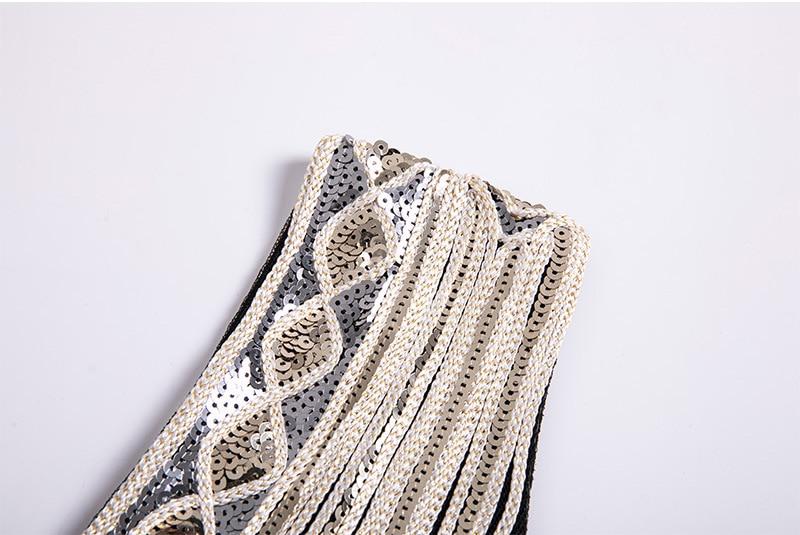 Vintage 20-As Évek Középhosszú Ruha