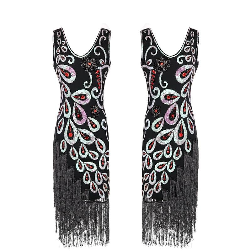 Fekete 20-As Évek Stílusú Ruha