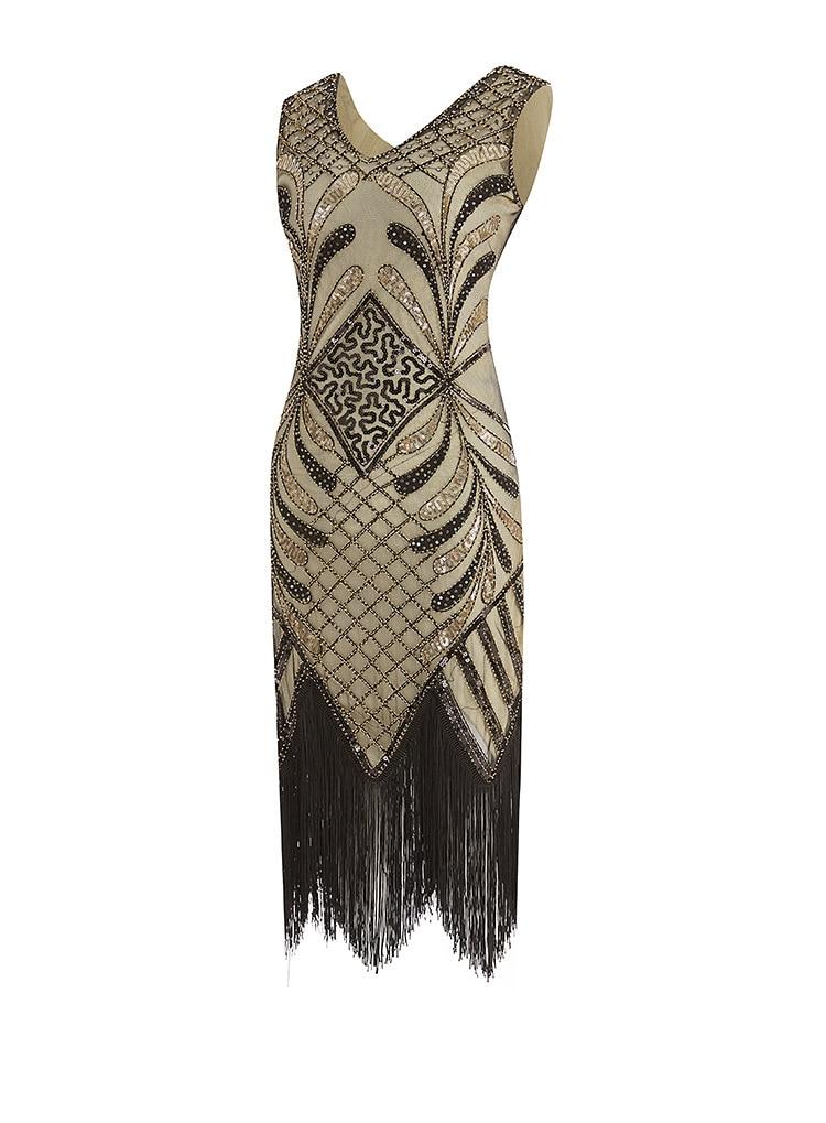 Arany 20-As Évek Stílusú Ruha