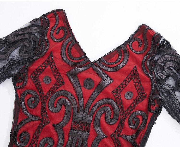 20-As Évek Vörös Csipke Ruha