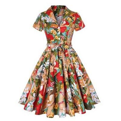 Vintage Ruha, Nagy Méretű 60-As Évek Pin Up