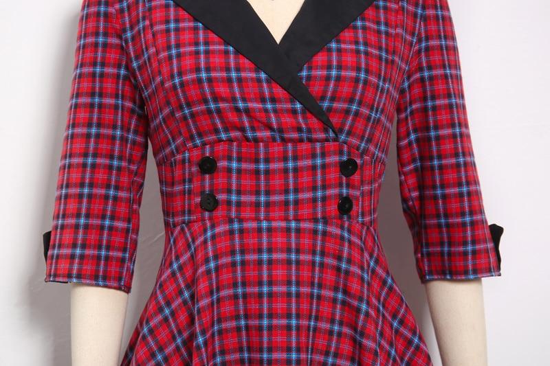 Vintage Piros Téli Ruha