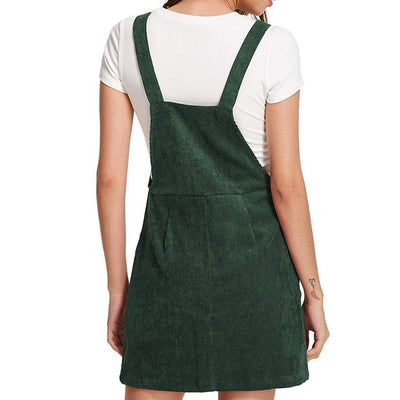Tini Zöld Vintage Bársonyruha