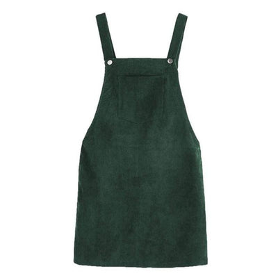 Tini Zöld Vintage Bársonyruha