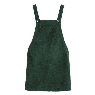 Tini Zöld Vintage Bársonyruha