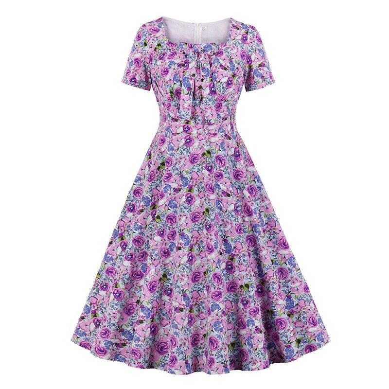 Vintage 50-Es Évek Lila Ruha