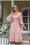 Vintage Hosszú Sifon Ruha