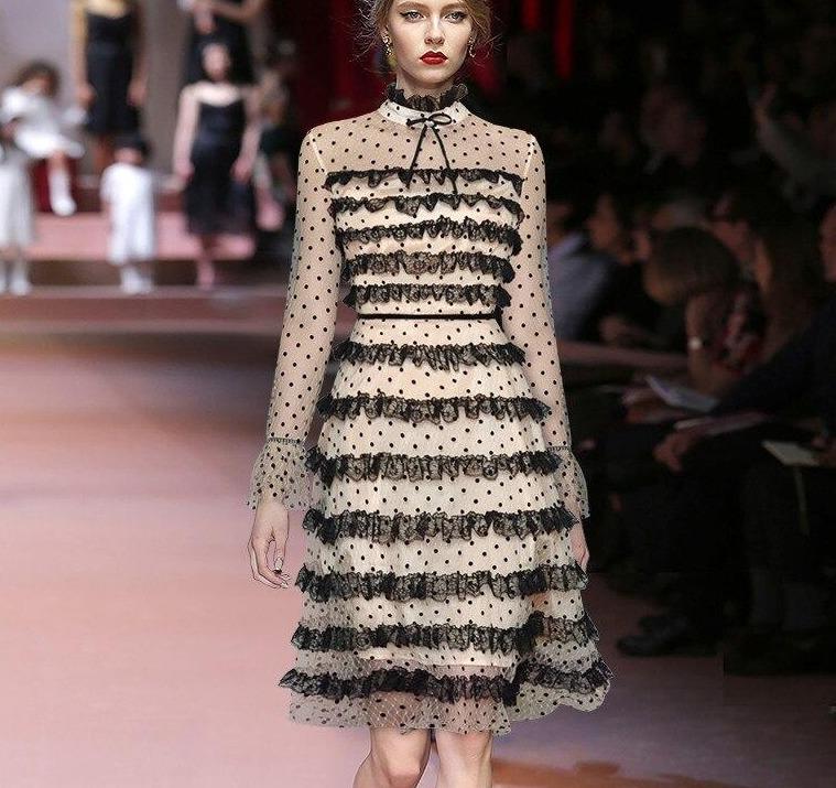 Vintage 40-Es Évek Rózsaszín Ruha