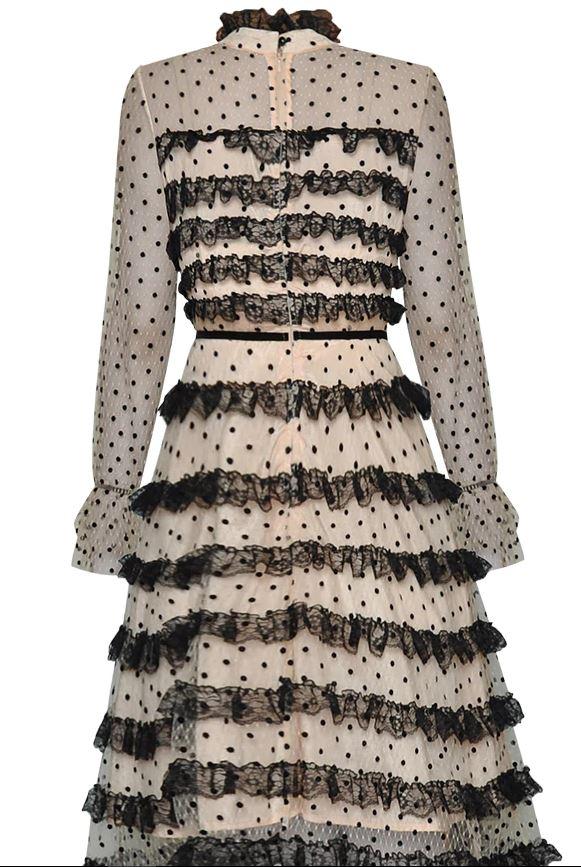 Vintage 40-Es Évek Rózsaszín Ruha